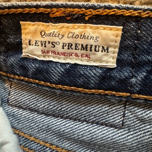 Vintage Levis 501XX Jeans Men’s W34 x L30 Straight Leg Button Fly Dark Denim - Picture 4 of 10